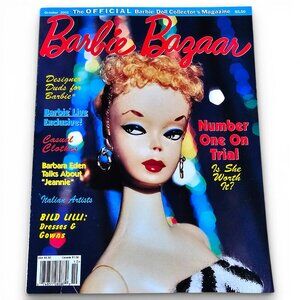 Barbie Bazaar Magazine Original #1 Feature October 2001 Volume 13 Issue 5 VTG